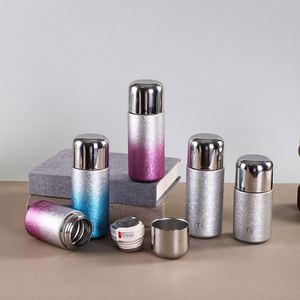 Tasse isotherme en titane de 240 ml et 350 ml, mini, portable, format de poche, légère, pour l'extérieur, gobelet à eau avec revêtement en titane - Product Image 6