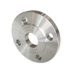 Flange de aço inoxidável para soldagem plana, flange cega de aço carbono, flange plana deslizante