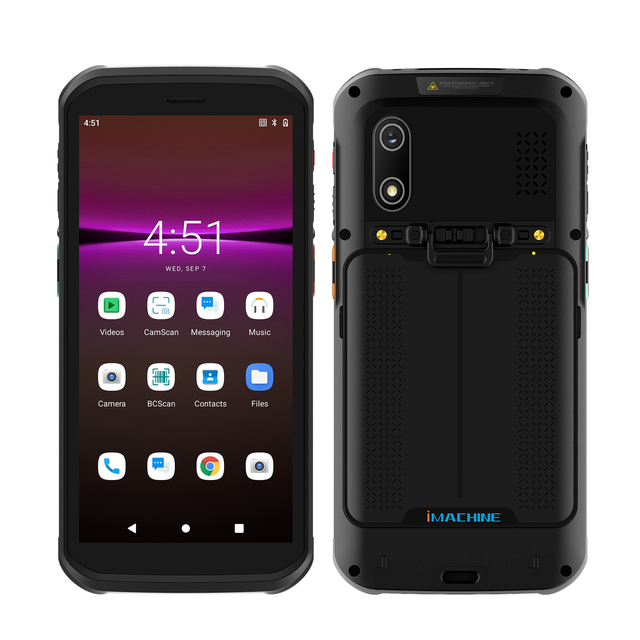 Model I1- IP68 Rugged PDA Smartphone with NFC Octa Core 2D Barcode Scanner & Android