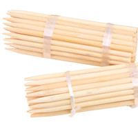 Brochette de bambou écologique de taille personnalisable brochettes de barbecue polies allant au lave-vaisselle pour restaurants hôtels outils standard d'exportation
