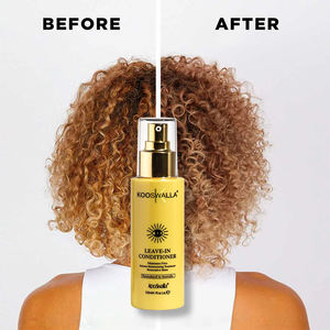 OEM ODM <span class=keywords><strong>Meilleur</strong></span> après-shampoing capillaire sans rinçage personnalisé pour <span class=keywords><strong>cheveux</strong></span> ondulés Formule crème fortifiante et hydratante Marque privée - Product Image 4