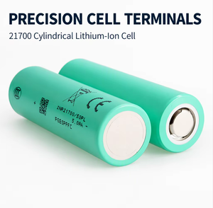 แบตเตอรี่ทรงกระบอกแบบไม่มีแผ่นรองรุ่น Original Grade A INR21700 50PL 5000mAh 3.6V สำหรับชุด DIY ที่มีการคายประจุสูง - Product Image 2