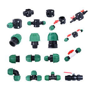 Tùy biến tất cả các loại kích thước HDPE Ống phù hợp 20-110mm PN16 chủ đề nén phù hợp tưới tiêu nông nghiệp hệ thống <span class=keywords><strong>PE</strong></span> - Product Image 5