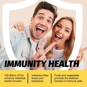 High Quality Probiotics Capsules with 100 Billion CFUs Probiotic Complex Boosts Intestinal Peristalsis Colon Cleanse <b>Blend</b> - Product Image 5