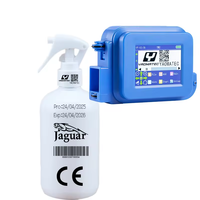 Yaomatec série DC bleu 12.7MM heure Date code à barres QR Code poignée amovible Mini imprimante Portable pour plastique