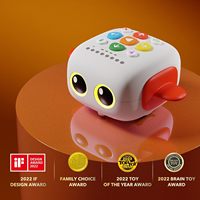 Robot de Codificación STEM sin Pantalla para Niños, Programación Interactiva con Mapas, 10 Idiomas, Robot Educativo de Aprendizaje
