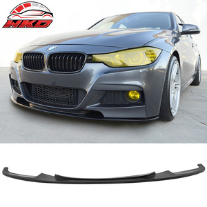 Alerón delantero estilo DP para BMW F30 Serie 3 12-18, sin pintar, negro, PU, accesorio exterior de alta calidad - Product Image 1