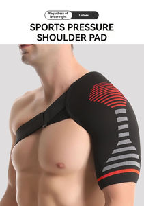 En gros 1 pièce Sangle d'épaule élastique réglable avec coussinets de sport, attelle articulaire de compression fixe pour la prévention des entorses et des tensions musculaires - Product Image 6