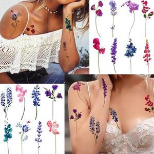 OEM/ODM Faux Tatouage Temporaire Étanche Conception Personnalisée Autocollants Semi-Permanents de Tatouage pour Femmes Filles - Product Image 4