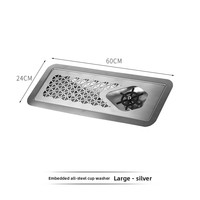 Lave-tasses automatique en acier inoxydable pour hôtels et bars, rinçage sans nettoyage, pour cafés, restaurants, lait, thé, pichets, équipement de café