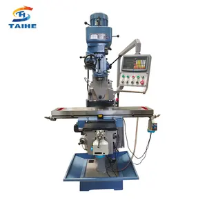 High Precision Vertical Turret Milling Machine 4HW 5HW 3 Axis Metal Milling R8 Spindle New Hot Sale Variable Speed Metal Molder