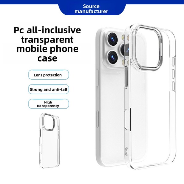 High Quality Anti-Scratch Anti-Yellow Clear Mobile Phone Ultra Thin Case for iPhone 17 Pro Max Case with Customizable Patterns
