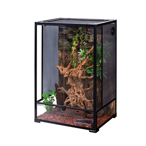 2025 Neuankömmling Hot Sale REPTIZOO Knock-Down-Reptilien Hochglas-Terrarium Bildschirm belüftung Großes Reptilien-Terrarium - Product Image 1