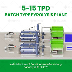<span class=keywords><strong>Four</strong></span> de <span class=keywords><strong>pyrolyse</strong></span> avec configuration complète, convertit les pneus et le plastique en huile combustible, machine de <span class=keywords><strong>pyrolyse</strong></span> de recyclage avec conception de type batch - Product Image 5