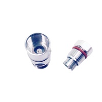 Conector N Hembra Abrazadera Recto Para Cable 1/4