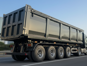 Remolque de Camión con Volquete Trasero Tipo U para Transporte Eficiente de Arena y Piedra con Volcado Hidráulico - Product Image 4