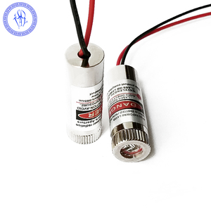 Foco ajustable 650nm 5V 5mW línea módulo láser rojo cabeza láser - Product Image 1