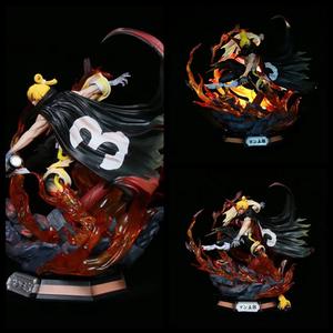 Jouets personnalisés en résine PVC de haute qualité Action & toy peut allumer deux têtes debout posture <span class=keywords><strong>Vinsmoke</strong></span> <span class=keywords><strong>Sanji</strong></span> figurines d'anime une pièce - Product Image 6