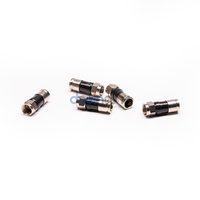 PPC EX6XL RG6 conector F EX6 18 PPC RG 59 CCTV impermeable conector Coaxial de RF de compresión de Stargold F-conector