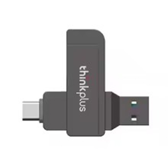 Wholesale Lenovo ThinkPlus genuine USB flash drive MU253 optional 32GB 64GB 128GB 256GB Metal Type-C USB3.2 dual interface USB