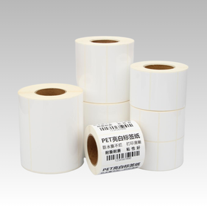 Papel de Cobre LTLL, Blanco Brillante, Adhesivo Sensible al Calor, Rectangular, Personalizado, Impermeable, Promocional, con Código de Barras Gratuito - Product Image 1