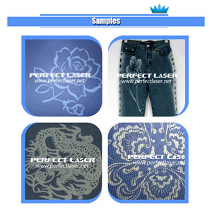 Machine de gravure laser CO2 pour <span class=keywords><strong>jeans</strong></span> et denim avec technologie de marquage galvanométrique dynamique 3D grand format CNC - Product Image 4