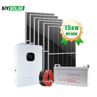 Système solaire BIPV Hanwa 15KW à haute efficacité, tuiles photovoltaïques, batterie au lithium, onduleur, système complet pour la maison