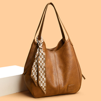 Tas Tangan Mewah Mode Terbaru, Tas Selempang Kulit PU, Tas Jinjing Kapasitas Besar
