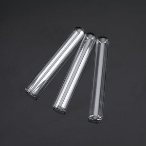 Tubos de Ensayo de Vidrio Transparente con Fondo Redondo, Tubo de Reactivo de Borosilicato de Alta Calidad para Uso en Laboratorio, Tubo de Ensayo Estándar, Múltiples Modelos - Product Image 4