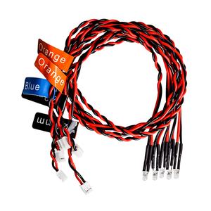 ชุดไฟ LED 12ดวงสำหรับรถยนต์1/10 1/8 Hsp <span class=keywords><strong>Tamiya</strong></span> D90 CC01<span class=keywords><strong>รถ</strong></span> RC SCX10 - Product Image 5