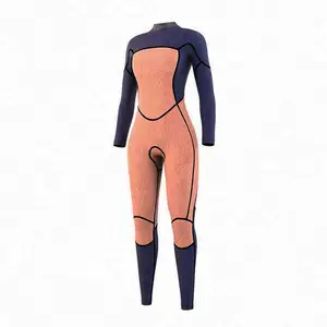 Mute da donna con Zip sul petto surf muta da donna in Neoprene Frontzip nuoto Lady Neoprenos Windsurf S Mujer muta da 4Mm