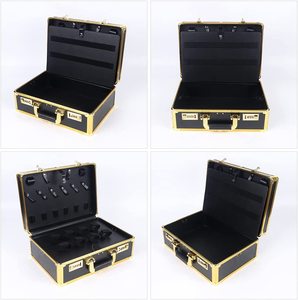 Estuche de Transporte para Barberos, Estuche Portátil de Lujo para Máquinas de Cortar Cabello y Accesorios, Organizador Profesional de Doble Capa para Barberos - Product Image 5