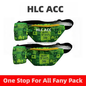 HLC ODM Décoration <span class=keywords><strong>de</strong></span> fête pour <span class=keywords><strong>sac</strong></span> banane Shamrock avec porte-boissons, <span class=keywords><strong>sac</strong></span> banane pour hommes et femmes, fête <span class=keywords><strong>de</strong></span> festival, fournitures <span class=keywords><strong>de</strong></span> fête - Product Image 3