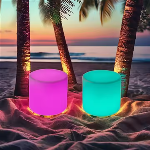 2022Smart Mobile barTable Top Vendeur <span class=keywords><strong>Location</strong></span> Événement Meubles En Croissance Blanc En Plastique Lumineux Solaire LED Compteur <span class=keywords><strong>De</strong></span> Lumière pour bar - Product Image 2