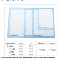 Fournitures pour animaux de compagnie : Vente directe de tapis d'entraînement jetables à 3 couches pour chiots et chiens, et de protège-draps absorbants pour l'urine.
