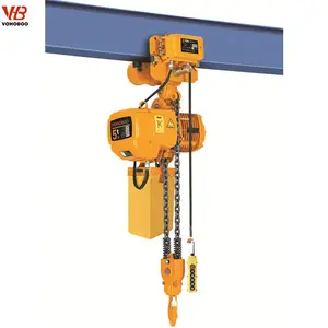 2 ton 5 ton 10 ton HBB Hoist mengangkat rel rantai listrik Harga Hoist