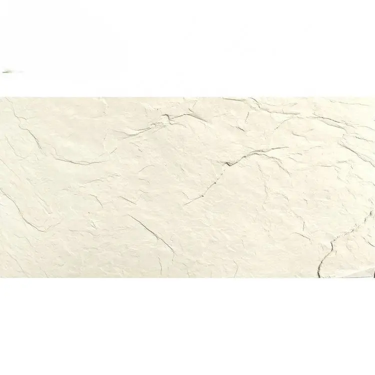 Design moderno piastrelle per pavimenti in ardesia naturale decorativo in pietra culturale impiallacciatura di rivestimento della parete esterna appartamento antiacido erosione