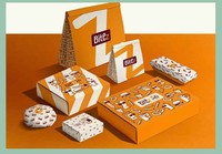 Japanse Sushi Bento Box Wegwerp Sushi Verpakking Dozen Met Transparante Ramen