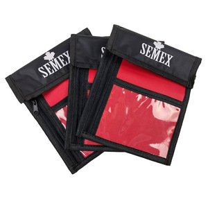 Sac de cou pour passeport, imperméable, pour porte-cartes, porte-badge multifonctionnel en nylon personnalisé - Product Image 1