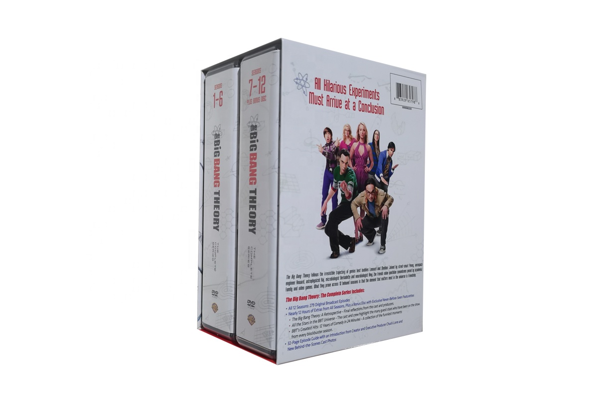 The Big Bang Theory Season 1-12 DVD Boxed Set - Complete Series