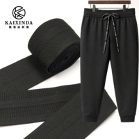 Bande élastique à cordon pour pantalon de sport, ceinture personnalisée avec logo imprimé numériquement, ceinture élastique haute extensibilité OEM
