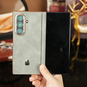 Suitable for Samsung Fold8Ultra/fold7/fold6 phone case, fold5 hinge protection, anti drop frosted <b>folding</b> <b>screen</b> phone case - Product Image 1