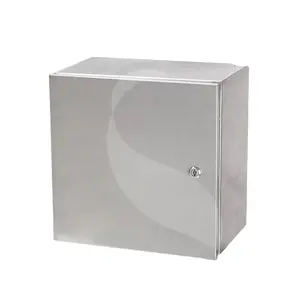 IP66 metal/acero/hierro/acero inoxidable 400*300*200mm panel de control para máquina herramienta caja de batería caja de conexiones eléctricas precio