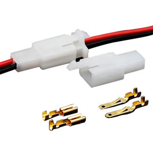 Harnes kabel sepeda motor listrik otomatis kustom konektor <span class=keywords><strong>2</strong></span>.8mm perakitan kabel <span class=keywords><strong>2</strong></span>-9 Pin isolasi PVC untuk komputer elektronik - Product Image 1