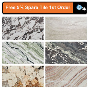 Tostone Hot Selling Brazil Classic Natural <strong>Stone</strong> Taj Mahal Quartzite Slab For Living Room Hotel Villa Indoor Decoration
