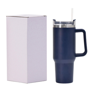 Fabbrica originale 40 oz in acciaio inossidabile isolato tazza da caffè avventura Quench Stan tazza 40 oz con manico e paglia - Product Image 1