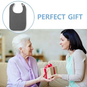 Baberos Reutilizables de Tela de Rizo Personalizados para Adultos, Hombres, Mujeres, Ancianos, Personas Mayores, Discapacitados, Hogares de Ancianos, Protectores de Ropa para Comer, Delantales - Product Image 2