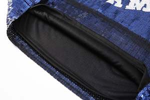 中国工厂定制足球队标志亮片连衣裙游戏日珠光亮片长衬衫休闲女装批发 - Product Image 6