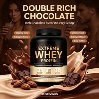 Poudre de Protéine de Lactosérum OEM Superalimentaire – Complément Quotidien pour le Fitness des Adultes et Adolescents – Croissance et Récupération Musculaire – Complément de Santé