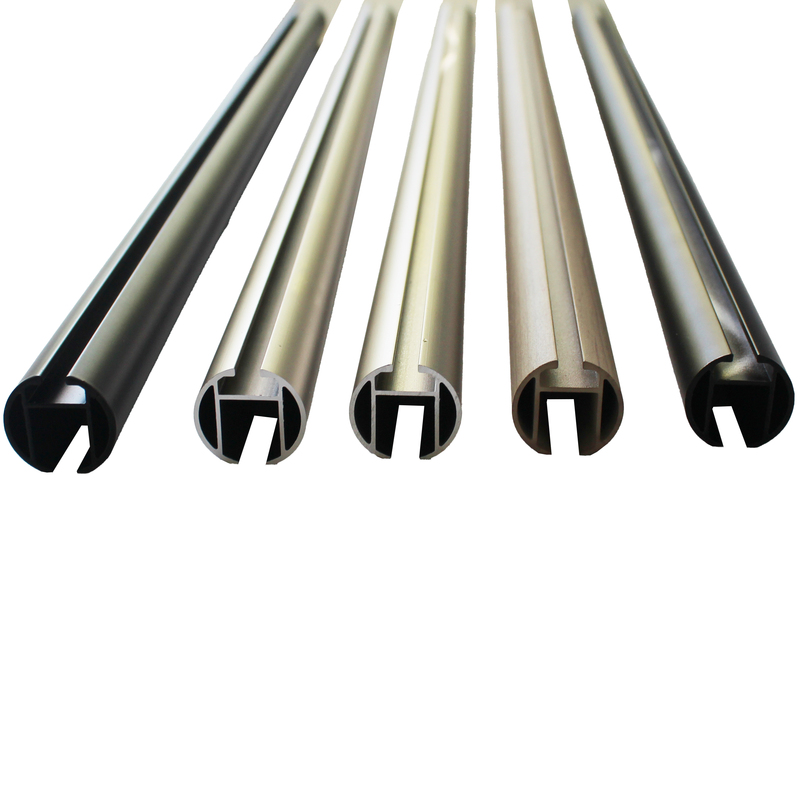 Aluminum Classic Silent Curtain Track Rods